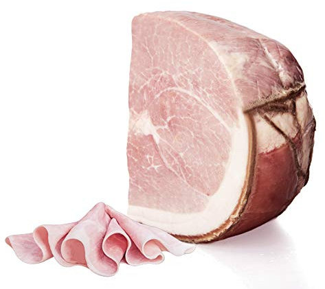 Prosciutto Cotto Sant'Angelo Salumi Pasini® | Tranche 2,1 Kg | Jambon cuit à la vapeur et lié à la main | Viande de porc 100% italienne