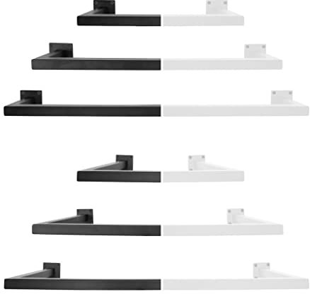 atural Goods Berlin 1x Kleider-Stange RECHTECK | Einfache Wand-Montage | Garderoben-Stange Industrial Style | Kleider-Stangen aus Metall in Weiß | DIY-Garderoben-System | Wand-Garderobe 90x30 cm