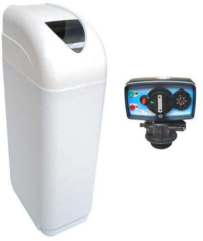 Descalcificador 30l Fleck 5600 Mc Cronométrico Mecánico Descalcificador De Agua Domestico