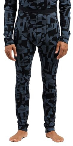 Odlo herr Leggings Odlo Thermohose Herren Merino Heritage I Merino Unterwäsche Herren I Warme Thermounterwäsche