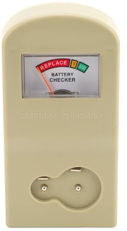 Reloj Probador de Pilas,Probador de Pilas de Botón Detección Rápida Eficaz 1,5 V 3 V Comprobador de Pilas de Reloj para Mantenimiento,Analizador de Pilas de Botón,Probador de Pilas