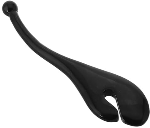 GANAZONO Tragbares Augenmassagegerät Aus Natürlichem Horn Kleiner Gesichtsmassagestab Zur Linderung Von Augenbelastung Und Muskelentspannung Manuelles Massagegerät Für Gesicht Und Hals