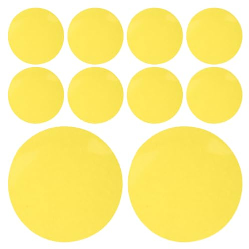 VERDANVERSE 30 St Färgkorrigerande Gel-filter Rund Plastfilm Självhäftande Färgförändrande Belysningsfilter för Led-lampor Spotlights och Inbyggd Belysning Varmt Glödande Ljus