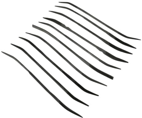 SE Riffler File Set - Precision Hand Tools - Double Ended Metal Files - Set of 10 Pcs - 745RF