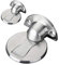 Türstopper, 2 Stück, magnetischer Türstopper, Bodentürstopper, magnetisch, selbstklebend, Edelstahl, magnetischer Türschnapper, Türhalter für Unterseite der Tür, silberfarben