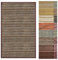 Floordirekt Bambusteppich Bambusmatte mit Stoffrahmen | Natur Design in vielen Farben & Größen (200 x 300 cm, Panda Braun)