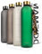 MAMEIDO Trinkflasche 1l Kohlensäure geeignet, auslaufsichere Water Bottle mit Zeitmarkierung, Wasserflasche BPA frei für Sport, Gym & Büro (Emerald Green Gold, 1000ml)