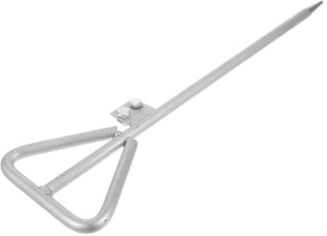 Angoily Verzinkter Erdungsstab Aus Eisen Mit Langlebiger Verzinkung Erdungspfahl Für Elektrozaun Antennen Satellitenschüsseln Stabiles Gartenerdungsstab Satz Für Außenbereich