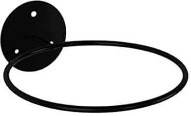 GEDMRT Portaoggetti per Palline Montato a Parete |Robusto Supporto per Pallone da Basket/Calcio in Ferro |Organizzatore salvaspazio per Attrezzature Sportive per casa/Garage