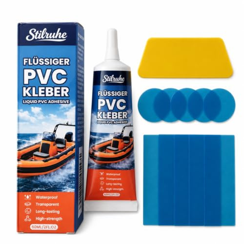 Gefaps Kit Réparation Piscine PVC 12 Pièces
