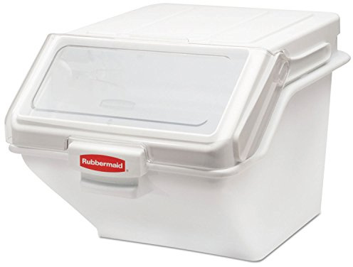 Rubbermaid RCPFG9G5800WHT PROSAVE Shelf Ingredient Bin 19 1/5 x 23 1/2 x 16 7/8