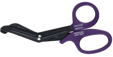 Prestige Medical Fluoride Scissor, Purple, 5 1/2 Inch