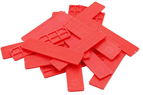 SILISTO Verglasungsklötze aus Kunststoff 100x32x3mm - 1000 Stück - die Abstandshalter Kunststoff eignen sich als: Unterlegkeile, Distanzscheiben, Ausgleichsplättchen, Glaserklötze oder Montageklötze