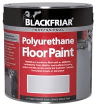 Blackfriar Polyurethane Floor Paint - Hard Wearing - Mid Grey - 1 Litre