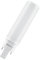 OSRAM DULUX D/E 18 Lámpara LED para casquillo G24Q-2, 7 vatios, 770 lúmenes, blanco frío (4000K), giratoria, sustituye a la lámpara Dulux convencional de 18W