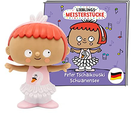 tonies Hörfigur für Toniebox, Lieblings-Meisterstücke – Schwanensee, Hörspiel für Kinder ab 3 Jahren, Spielzeit ca. 48 Minuten