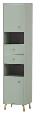 Schildmeyer Bjarne Hochschrank 701985, Pistazie, 40,3 x 33 x 180,6 cm