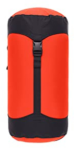 Sea to Summit Lightweight Compression Sack, Space-Saving Outdoor and Travel Storage, 8 Liter, Spicy Orange