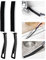 SUPRROW Cepillo de limpieza de grietas,cepillo de limpieza para esquinas muertas, cepillos multifuncionales,cepillo de limpieza para surcos de ventanas,cepillo de detalles