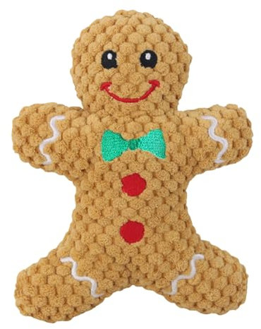 Anulely Weihnachts Hundekauspielzeug, Hundespielzeug Quietschend, Interaktives Haustier Kauspielzeug, Weihnachten Geschenk Kauen Spielzeug Für Hunde Beim Spielen Und Training