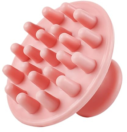Peeling capillaire pour le cuir chevelu - Peigne en silicone stimulant la croissance - Appareil de massage du cuir chevelu - Brosse à shampoing pour femmes et hommes - Pour la beauté et le spa - Pour