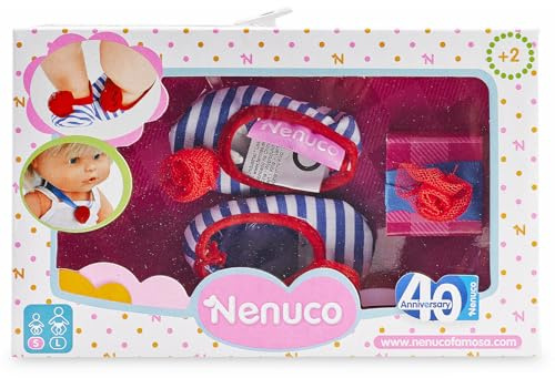 Nenuco – Piccole per Bambola di 35 cm Scarpe e Collant