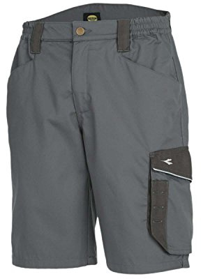 Utility Diadora - Bermuda Poly, taglia M, colore: Grigio