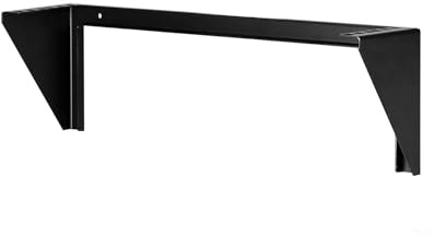 Infitronic - INUWH2STL - 19 Inch Steel Rack Bracket Wall Mount Under-Desk Holder Vertical Wall Distributor (2U) (INUWH2STL)