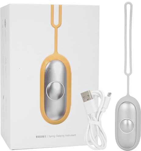 Appareil d'aide au sommeil, transport calme pour adultes, soulagement de l'anxiété, solution d'insomnie à micro-courants rechargeable par USB, aide au sommeil portable pour améliorer le sommeil