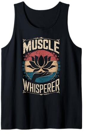 Muscle Whisperer Funny Massage Therapist Massage Therapy Tank Top