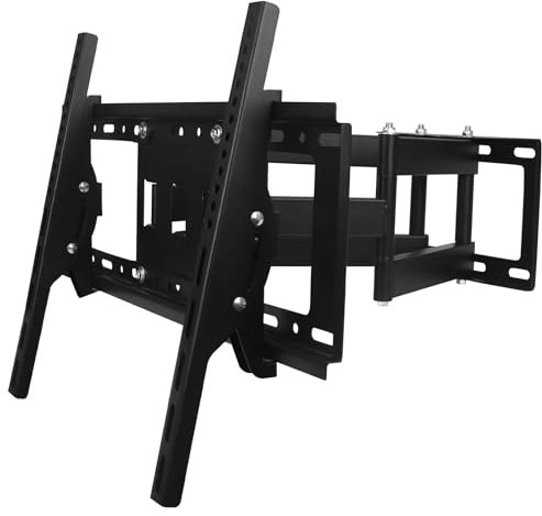 kisidus Support mural pivotant pour téléviseur ou écran plat et incurvé de 32 à 75 - Poids maximum 45 kg - VESA 200 x 200 à 600 x 400 mm