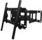 kisidus Support mural pivotant pour téléviseur ou écran plat et incurvé de 32 à 75 - Poids maximum 45 kg - VESA 200 x 200 à 600 x 400 mm