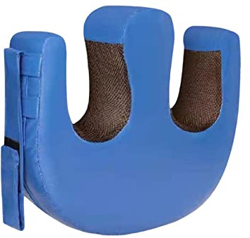 FashionCha Dispositivo di Rotazione Cuscino a U per Posizionamento Ausilio Supporto Laterale con Spugna Elastica Adatto per La Cura di Pazienti Allet, Blu, Taglia unica bambino
