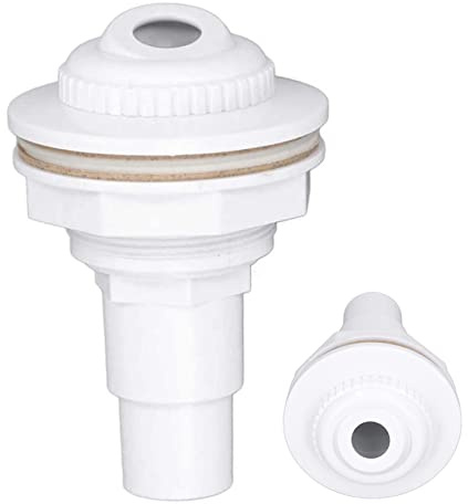 Salida de Retorno de Piscina para Pared de Acero, Boquilla de Chorro de Retorno de Piscina para conexión de Manguera de Accesorios 32/38 mm