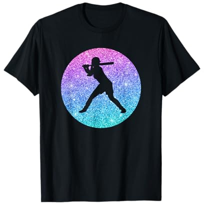 Softball Baseball Regalo Per Ragazze e Donne Maglietta
