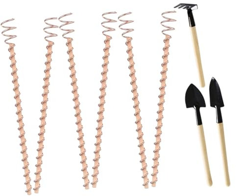 TINEASUR Kit De Electrocultivo con Antena De Alambre Herramientas De Jardinería para Decoración y Plantación