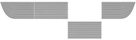 yomoe Barres de Seuil pour Balayeuse de Sol pour Longueur de Seuil 68-77 cm/Hauteur 1,4-2,3 cm Appliquées à la Plupart des Robots Balayeurs D