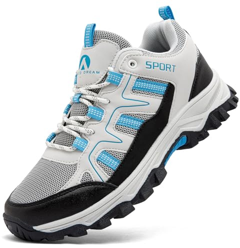ASOCO DREAM Chaussures de Randonnée Homme Femme Antidérapant Chaussures de Trekking Respirant Chaussure de Marche