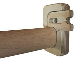 Bear On Bar - barra de dominadas resistente y fácil de montar con bloqueo, hasta 117 cm del marco de la puerta, ancho de la puerta, para ejercicios y entrenamientos de la parte superior del cuerpo.