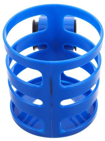 BESPORTBLE Porte-Bouteille Vélo Léger en Plastique Bleu, Support pour Gourde Randonnée et Porte-gobelet Moto, Compatible VTT et Poussette, Accessoire Hydratation Pratique pour Cyclistes
