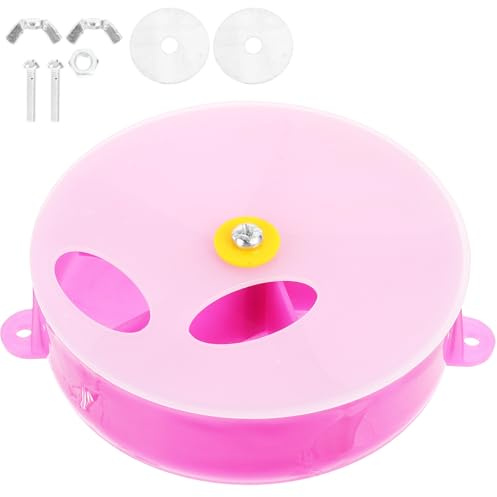 Totority Éducatif pour Perroquet en Plastique pour Mini Grand Perroquet et Cacatoès, Bol de Recherche de Nourriture pour Cage ou Aire de Jeu, Couleur Pourpre Couleur Couleur Aléatoire