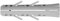 TOX Spreizdübel Barracuda 16 x 80 mm, Dübel für Vollbaustoffe, 100 % Nylon, 10 Stück, 013100141