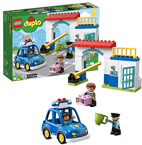 LEGO 10902 DUPLO Town Comisaría de Policía, Juguete de Construcción, Actividades Creativas para Niños y Niñas a partir de 2 años