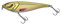 Berkley Zilla Glider Pike Hecht Angelköder, 16cm, Ayu Green