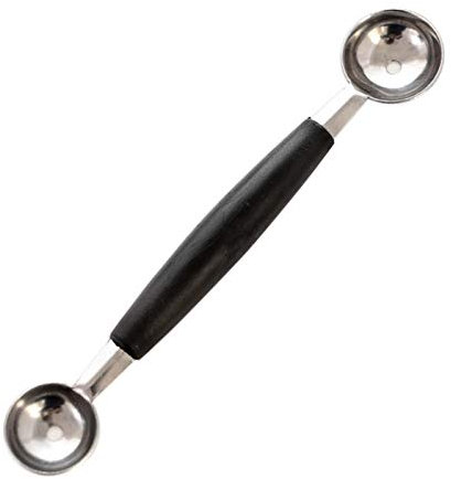 Kugelschneider, Melonenlöffel Doppel-Ende Kugelausstecher Kugelformer, Rostfreier Edelstahl Melone Kugel Löffel, Multifunktionales Küchenwerkzeug Aus Kunststoff