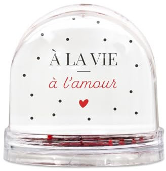 STC Boule À Neige C URS Rouges À LA Vie À l'amour 9CM