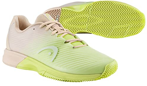 Zapatillas de tenis HEAD Revolt Pro 4.0 Clay, Mujer, macadamia/lima