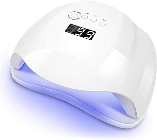 Lampada UV Fornetto per Ricostruzione Unghie Mani e Piedi con 36 LED da 54W per Nail Art Asciugatura Smalto Gel con Timer