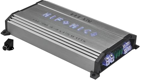 HiFonics TXE 700/4 4-kanals klass AB förstärkare med 740 W RMS