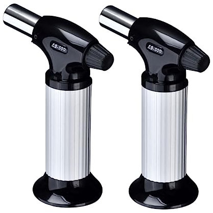 Housoutil Lot De 2 Pulvérisateurs À Impact Droit Simple 500 Outil De Soudage Pour Barbecue Extérieur Résistant Au Vent Et À Haute Température